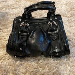 Karen Millen leather mini bag